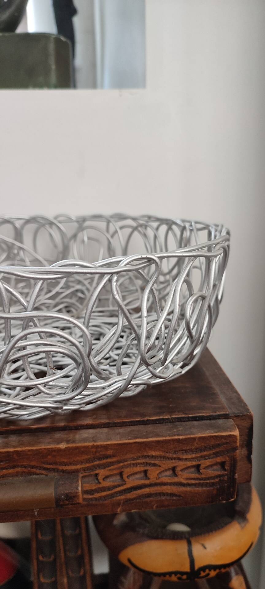 Corbeille coupe design Alessi "Blow Up" Fratelli Campana signée