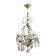 Cage Chandelier 6 Lights Bronze And Crystal