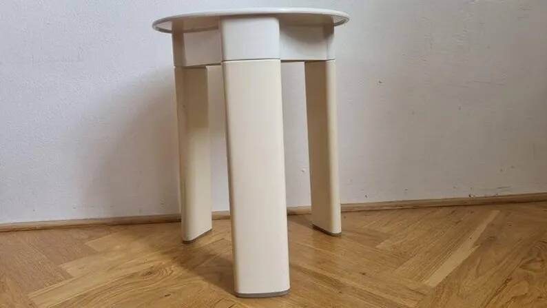 Midcentury Stool or Side Table Trio, Olaf Von Bohr for Gedy, Italy, 1970s