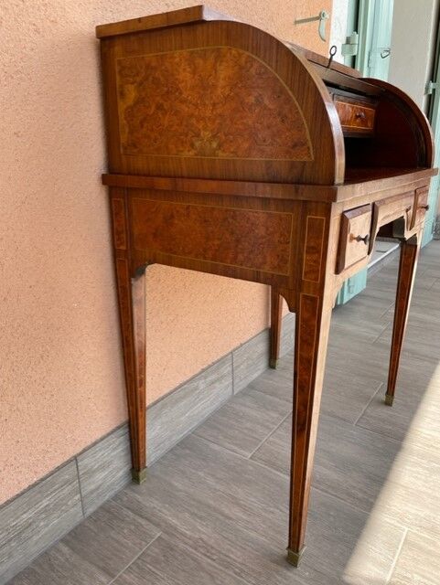 Bureau cylindre d'époque Louis Philippe