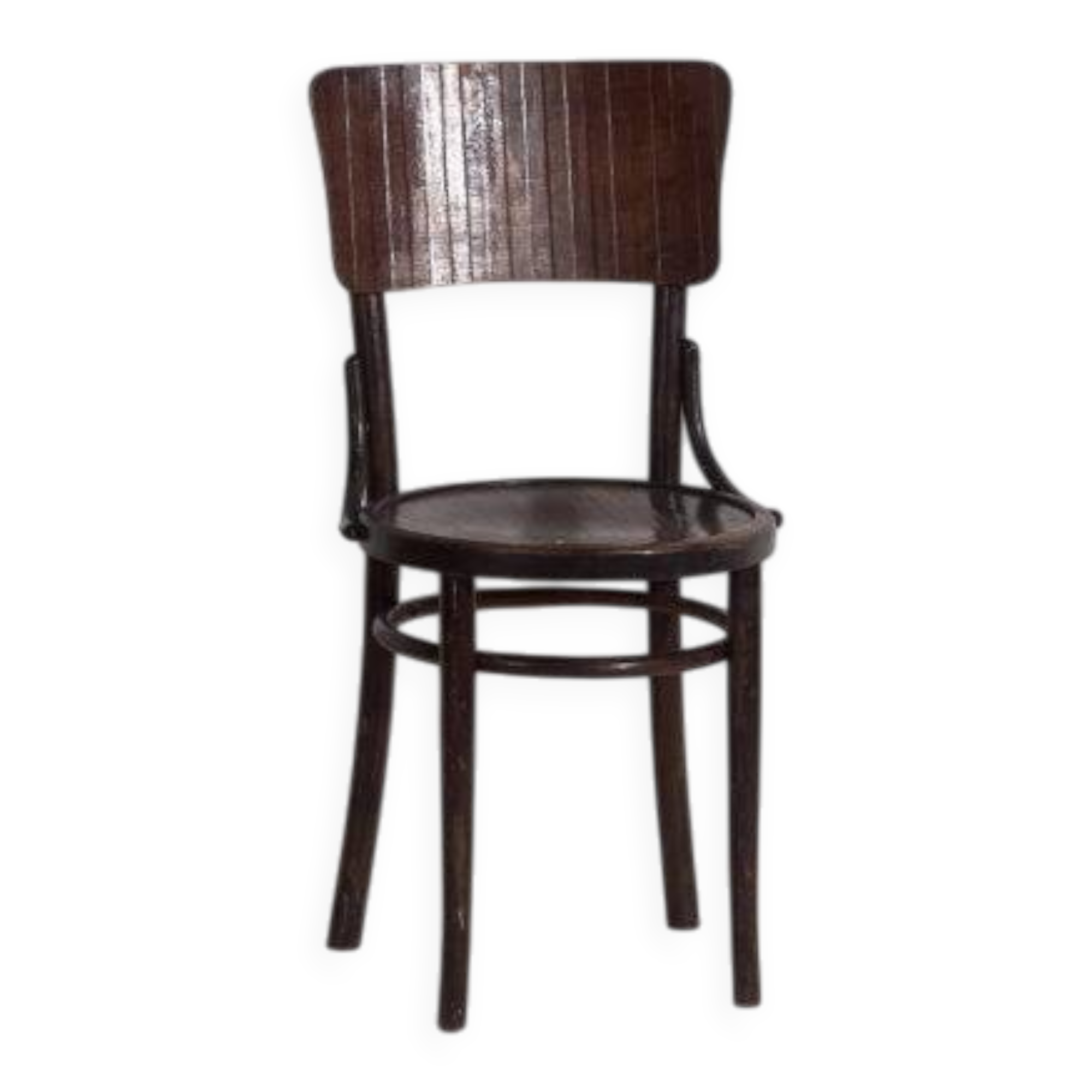 Antique bentwood dining chairs (circa 1920). Set of 4