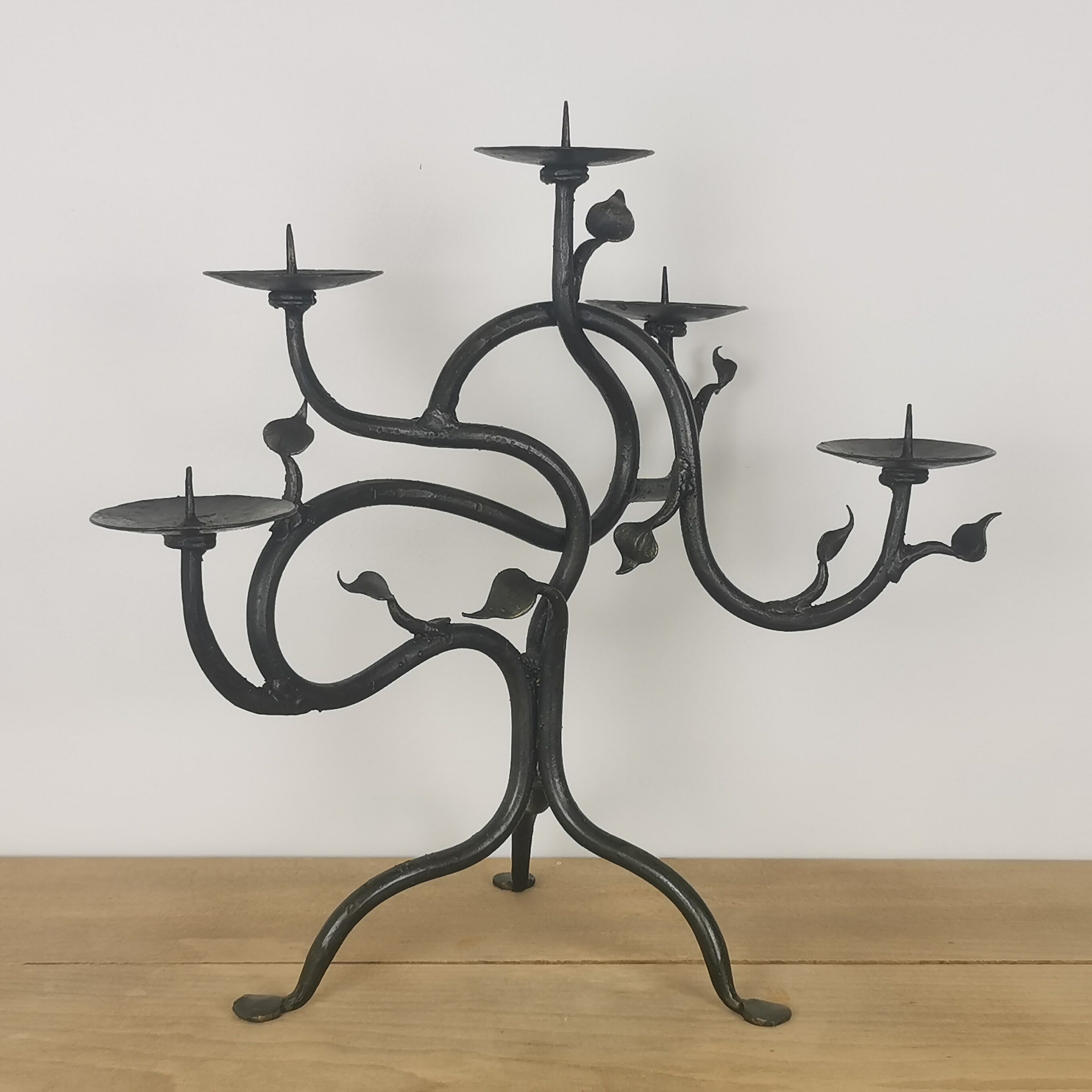 Vintage brutalist chandelier