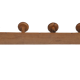 Wooden coat rack