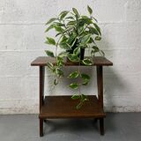 Designer wooden side table