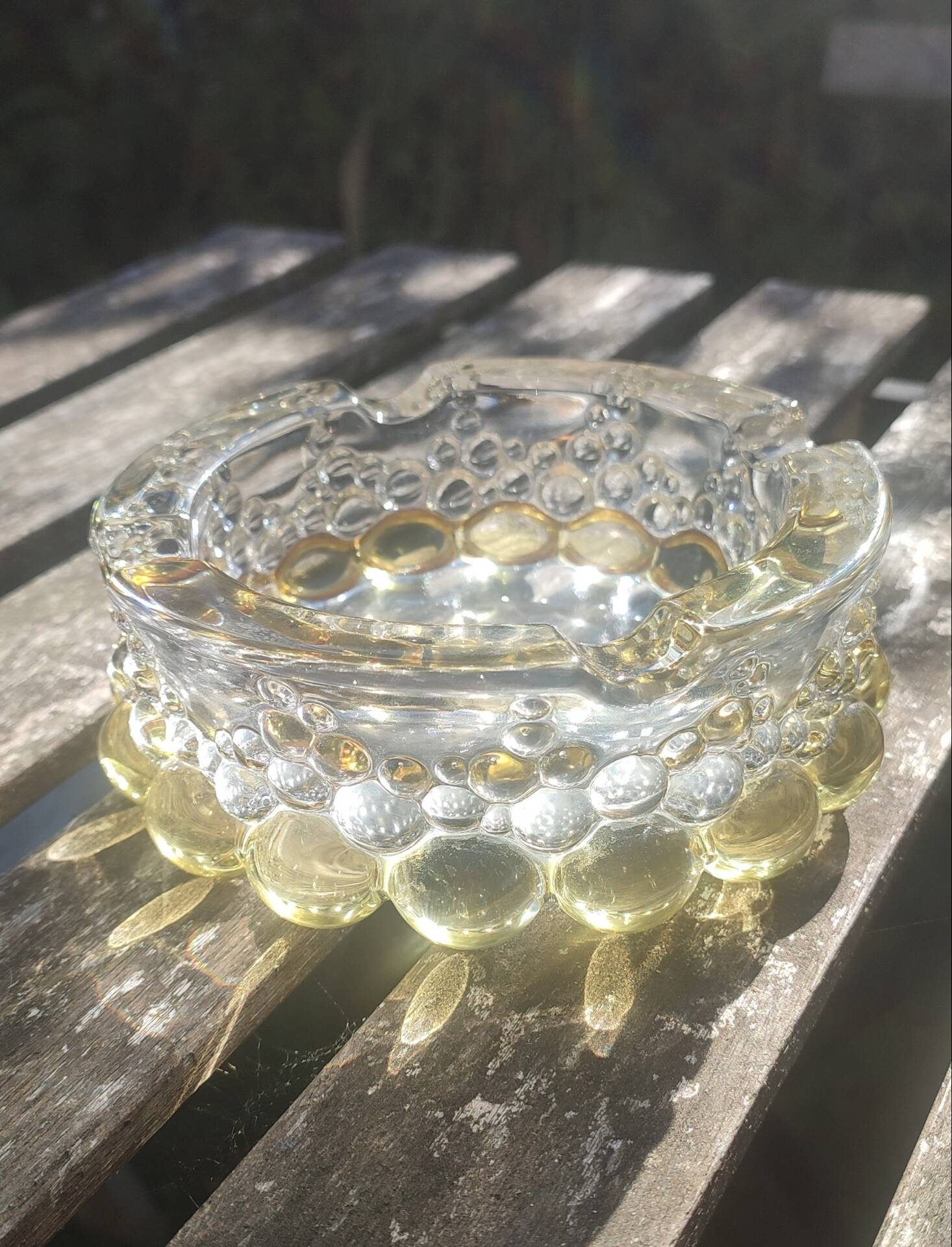 Vintage ashtray Walther Glas, Bolero series. 1960s/70s.