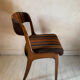 Fauteuil Baumann laine et bois