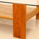 "Sapporo" walnut coffee table by Mario Marenco for Mobil Girgi 70's