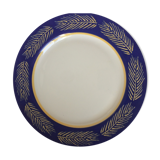 Plate motif epi Porcelain