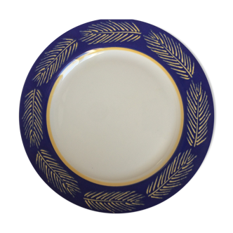Assiette motif épi Porcelaine