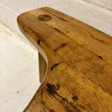 "Free Form" stool in pine – Stig Sandqvist (attr.), Sweden