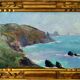 Painting Louise-Yvonne SALONNE (1903-1990) – Oil on canvas - PORSPODER 1934