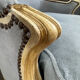 Pair of cabriolet armchairs in Louis XV style