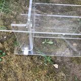 Vintage plexiglass coffee table