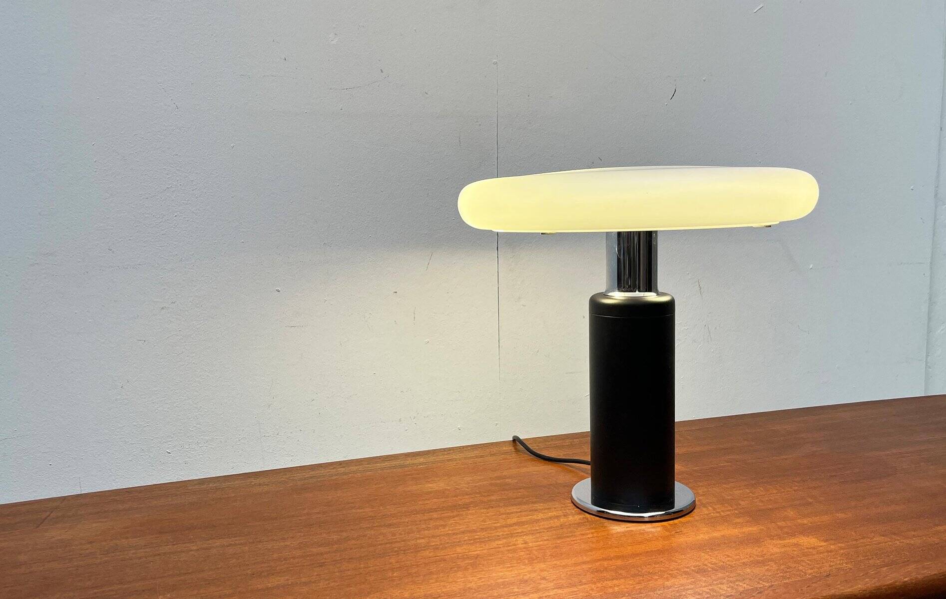 Postmodern German table lamp by Hillebrand, 1980s.