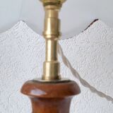 Paire de lampes bois