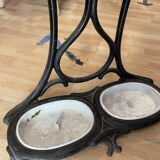 Umbrella holder and cane holder