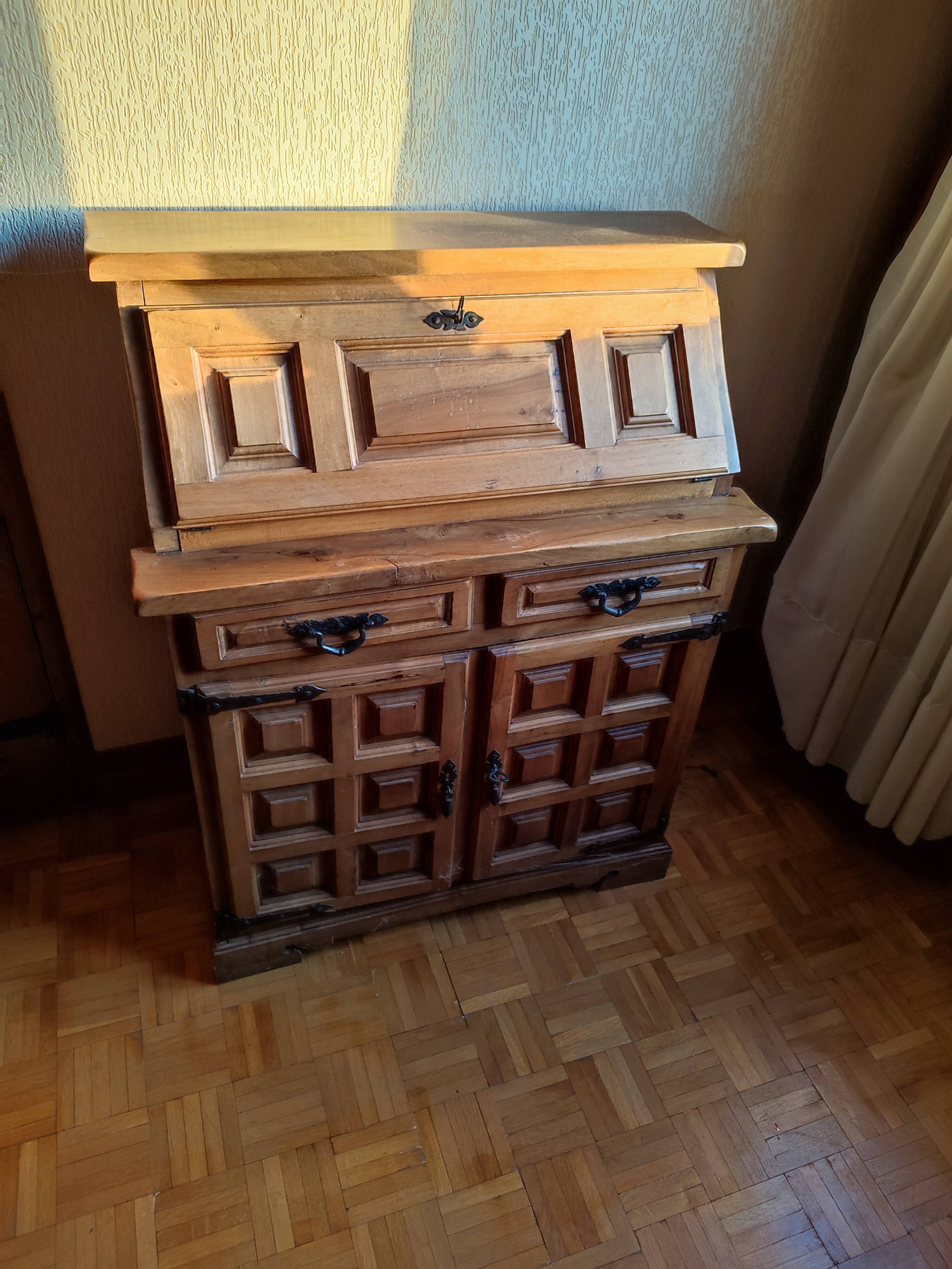 Spanish catalan baroque writing desk