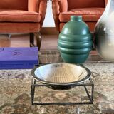 Mid-century modern silver-plated bowl / vide poche, PM Italy 1970s