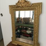 Old golden mirror