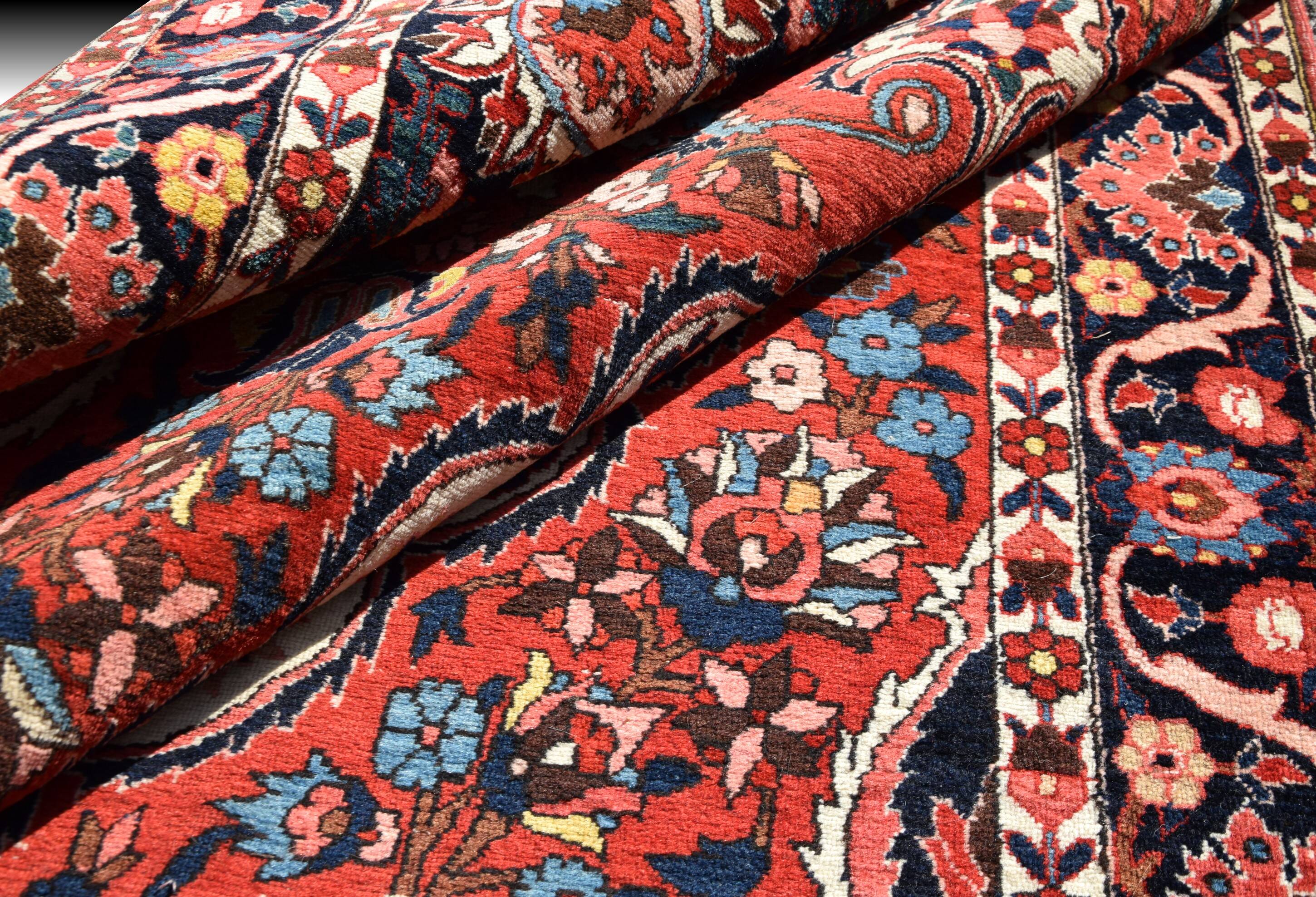 Persian Iran Saman Oriental Rug: 3.20 X 2.07 Meters - Made in