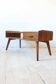 Vintage G-Plan coffee table in brown teak from the 1950s, mid-century design, with integrated drawer.