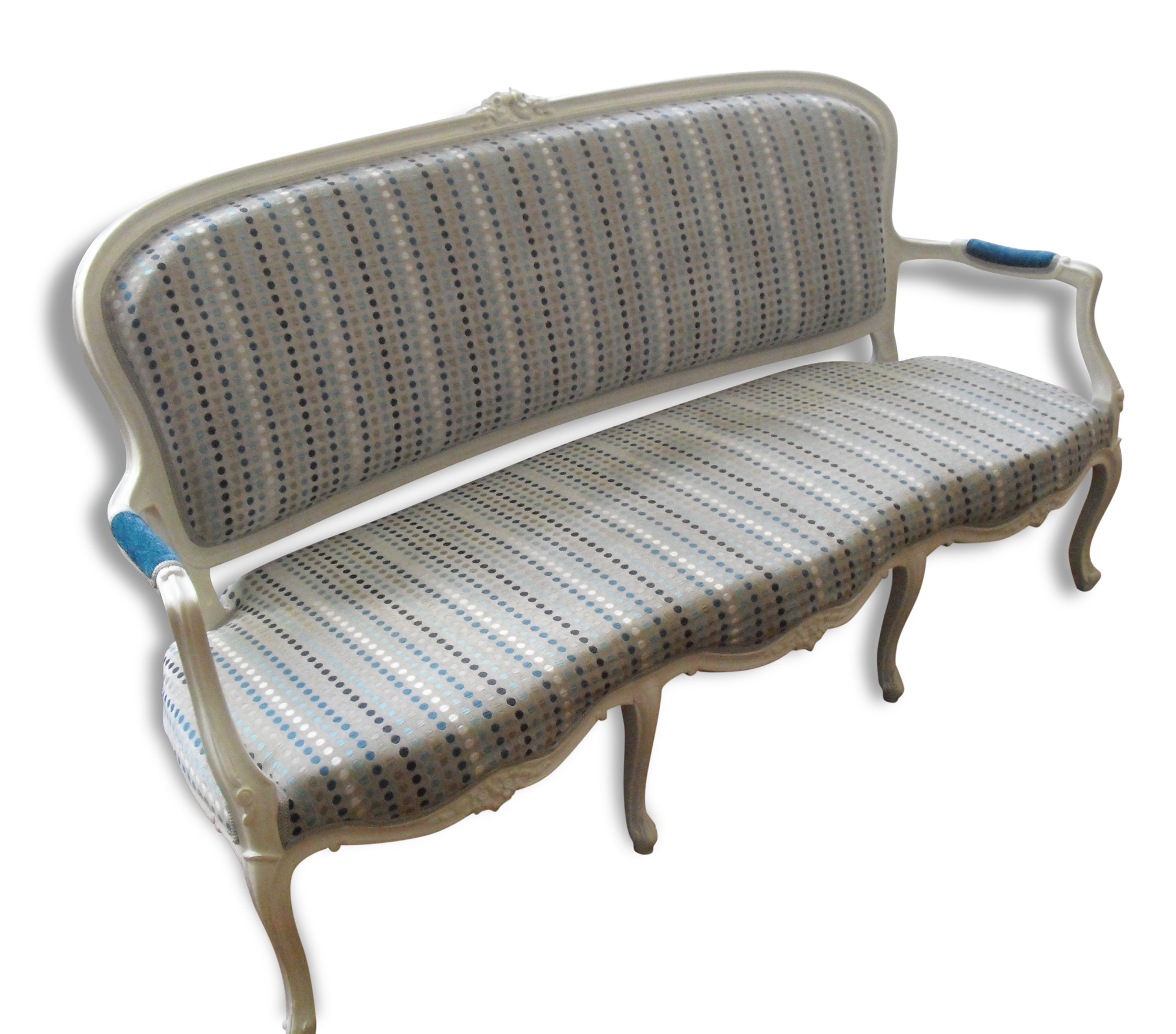 Sofa 3 places louis xv style