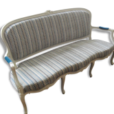 Sofa 3 places louis xv style