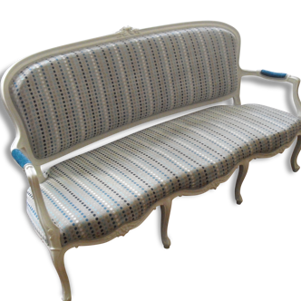 Sofa 3 places louis xv style