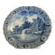 Assiette decorative murale Delft Ram