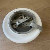 Vintage opaline glass ceiling light