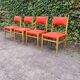 Ensemble de 4 chaises vintage