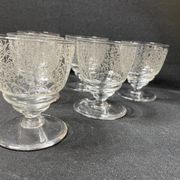 Porto glass Baccarat Lulli art deco service