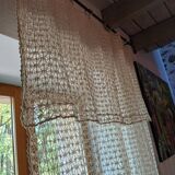 Vintage crochet curtain
