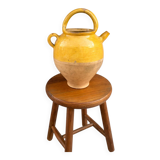 Old yellow glazed earthenware jug – Provençal spirit