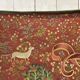 Medieval-style handmade tapestry, named Lady with the Unicorn.
