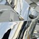 Sculptural chrome suspension design