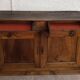 Rustic walnut sideboard