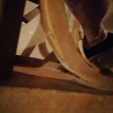 Baumann wooden school children's chair 1940/1950