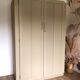 English wardrobe from the 50s/60s, restyled in Crème d'Artichaut