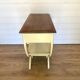 Vintage Style Directoire Console Table / Patinated Centre Table - Legs in