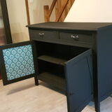 Black art deco buffet