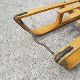 Old wooden toboggan - Donnay