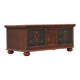 Antique Folk Art Painted bridal chest 1840
