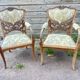 Paire de fauteuils et paire de chaises Art Nouveau