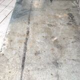 High table with zinc top