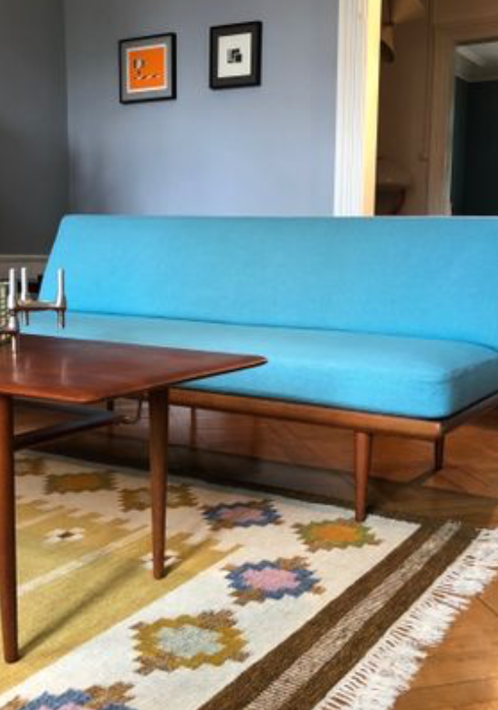 Minerva daybed by Peter Hvidt & Orla Mølgaard-Nielsen for France & Søn