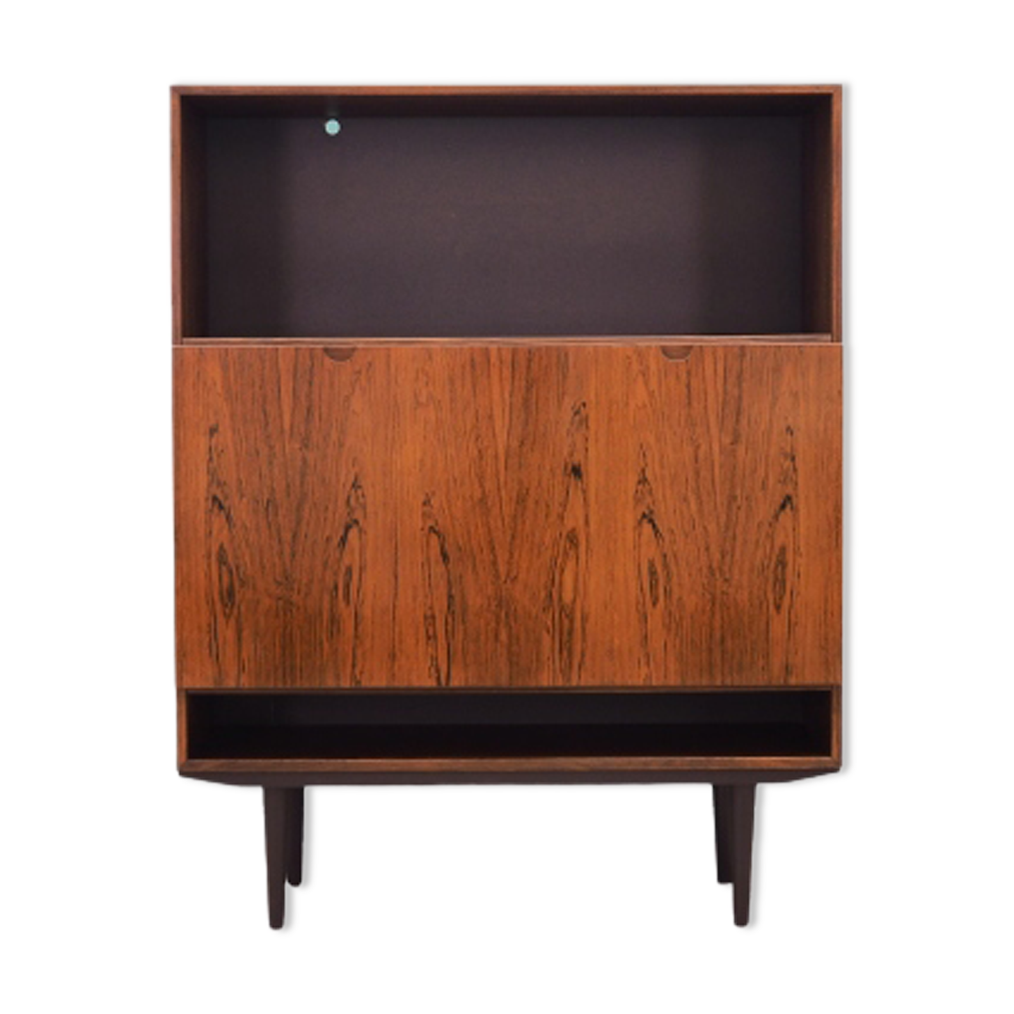 Bookcase rosewood, danish design, 70