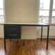 Bureau Industriel Van Blerk en acier et formica
