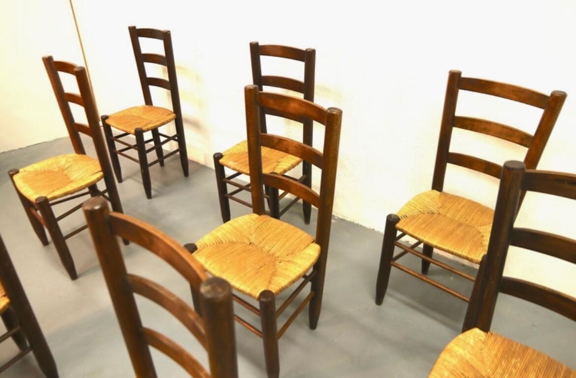 Rustic chairs 60/70