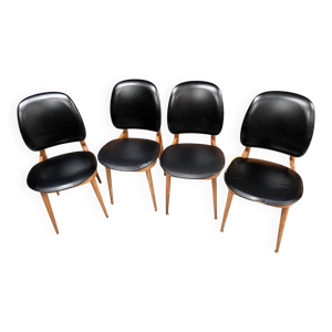 4 chaises baumann modèle